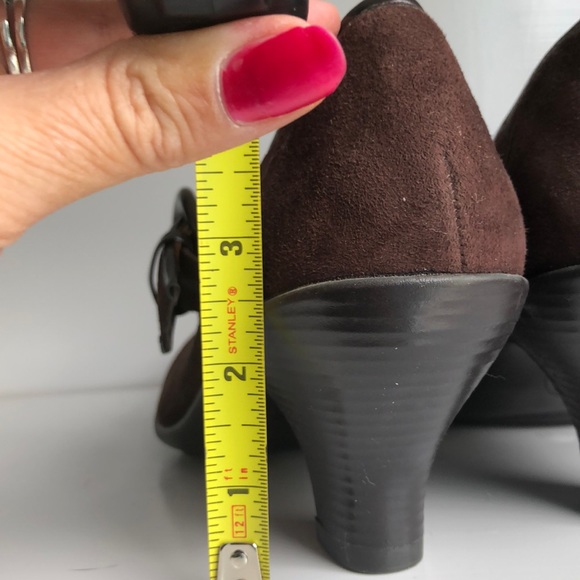 Brown Suede heels by Icomfort - Picture 6 of 6